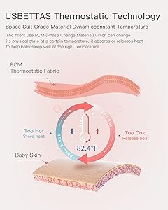 usbettas Baby Sleep Sack, 1.0 Tog Supersoft Thermostatic Cotton Toddler Sleeping Sack for Babies Infant, 2-Way Zipper Baby Wearable Blanket for All Season