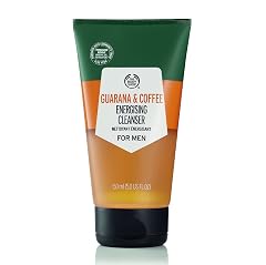 The Body Shop Guarana and Coffee Energizing Cleanser For Men 5 Fl Oz Vegan