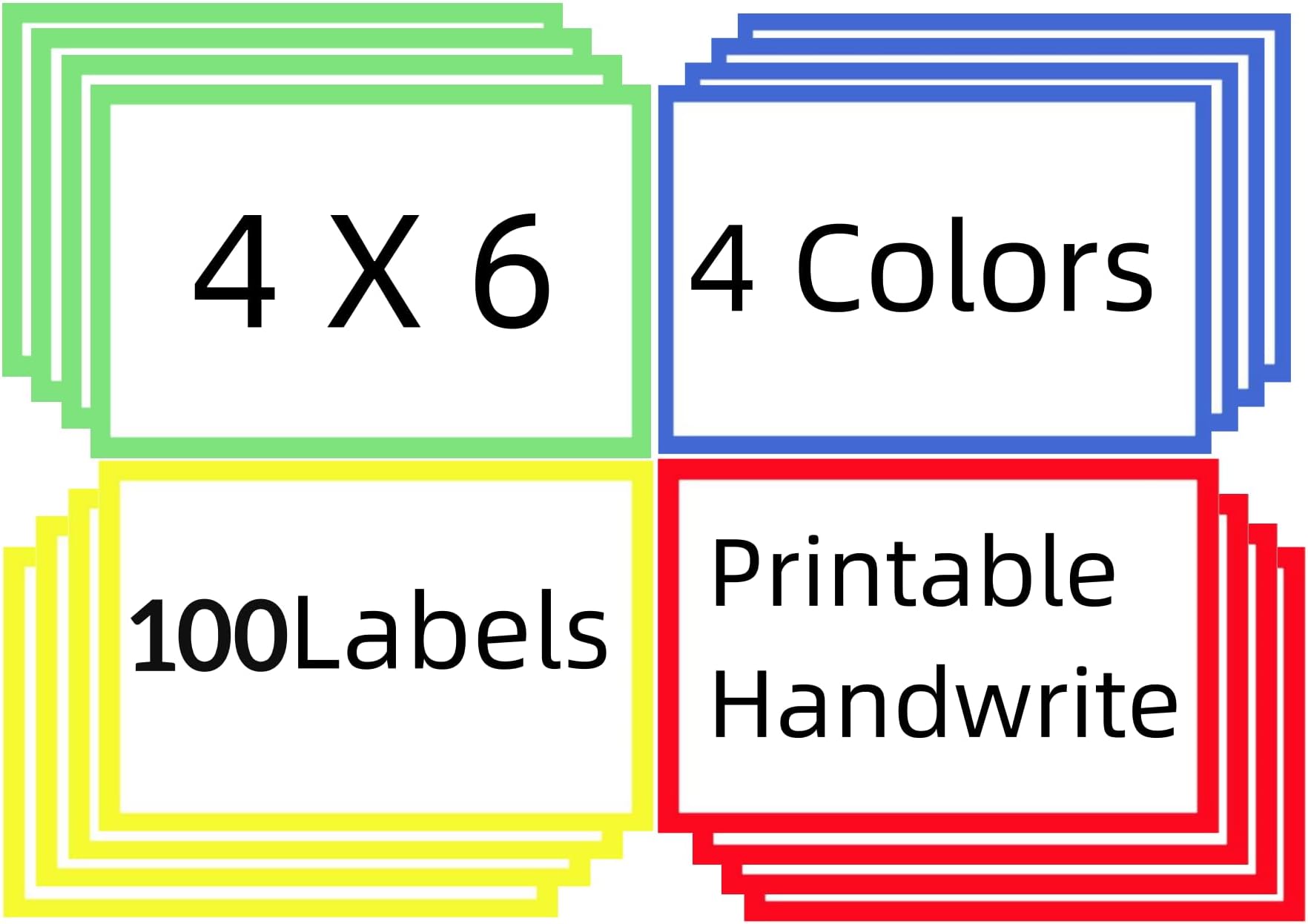 Maco Multi-Purpose Handwrite Labels 1000 Per Box White, 3/8 In. X 5 8 In Pack Of 6 Boxes 6000 Labels - Foto 12