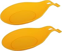 Vista 7 de Cucharas redondas de silicona - Juego de 2 rosas