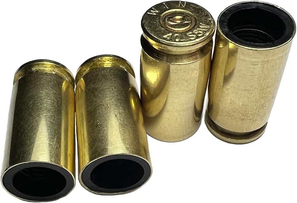 Mighty Hammer Brass Bullet Metal Air Valve Tire Caps. Air Tire Caps for