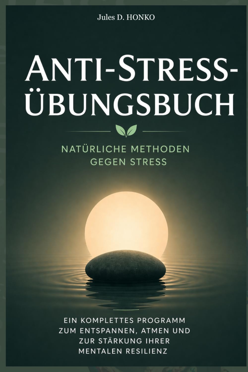 Anti-Stress-Übungsbuch: Natürliche Methoden gegen Stress; Ein komplettes Programm zum Entspannen, Atmen und zur Stärkung Ihrer mentalen Resilienz