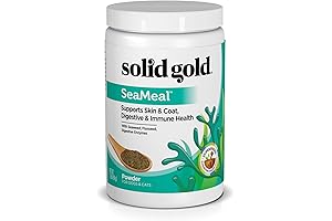 Solid Gold SeaMeal Dog Food Topper: Supercharge Your Pup's Health with Omega-3s, Enzymes, and Kelp