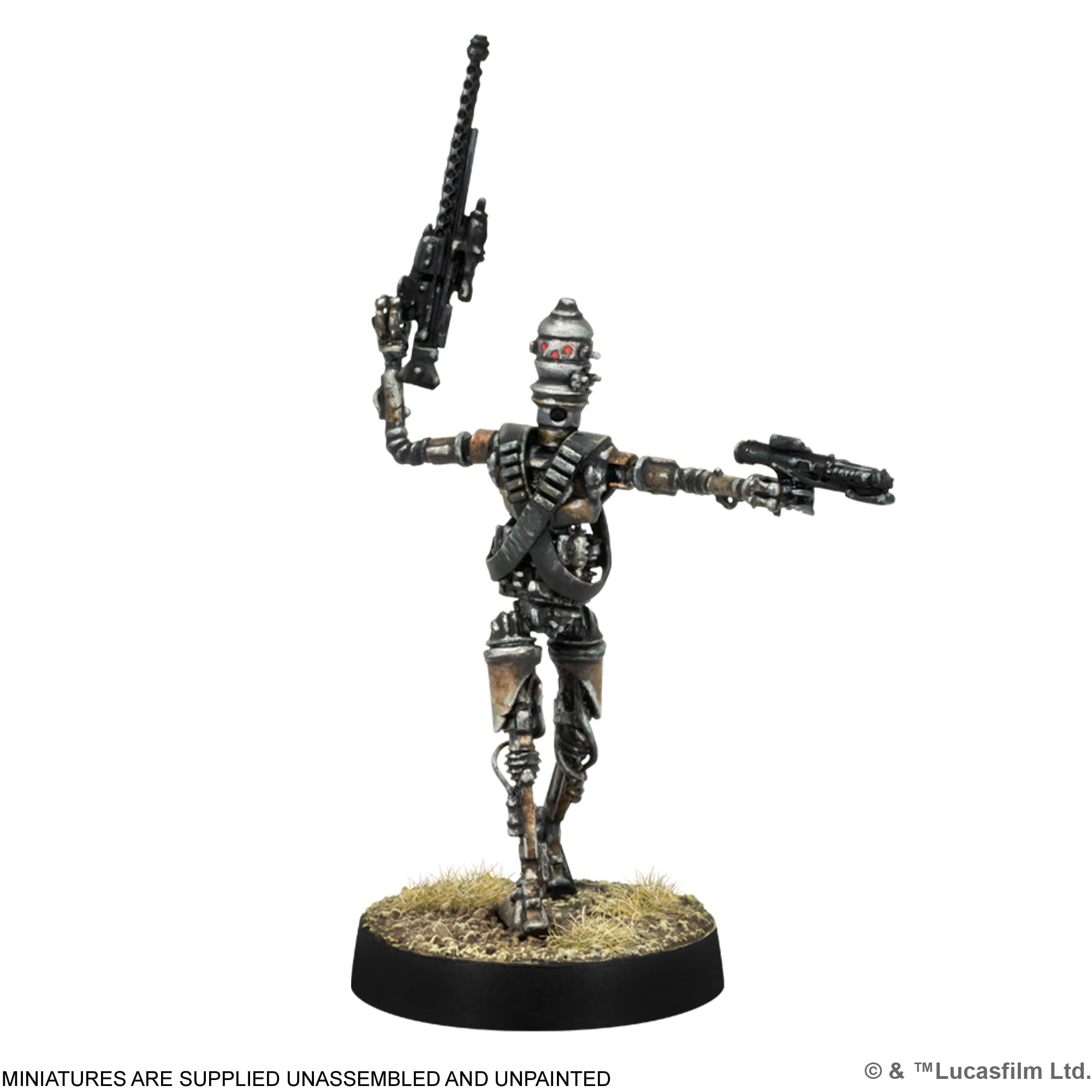 Asmodee, Star Wars Legion - IG Assassin Droids, Tabletop Miniatures Expansion, Ages 14 plus, 2 Players, 3 Hours Playing Time - Image 2