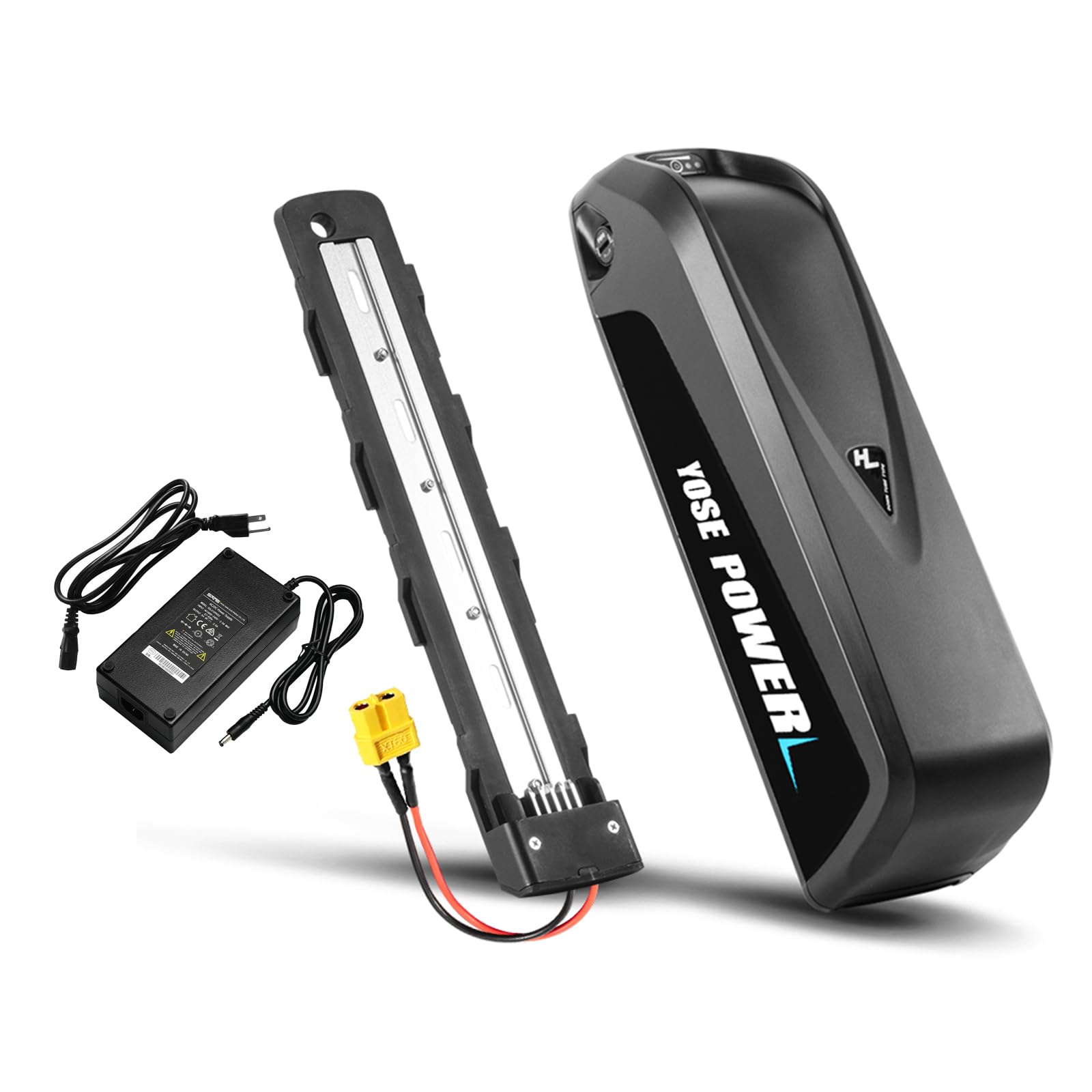 YS YOSE POWER Electric Bike Battery 36V 48V 52V 13Ah 15Ah 17Ah 20Ah Lithium Electric Bicycle Battery for 250W 350W 500W 750W 1000W 1200W 1500W Ebike Motor