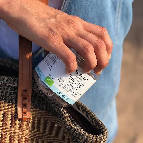 Miniatura 5 de HAPPY LAB - Té de hierbas de bayas y canela - 14 bolsas de té biodegradables - Yin Red Yang