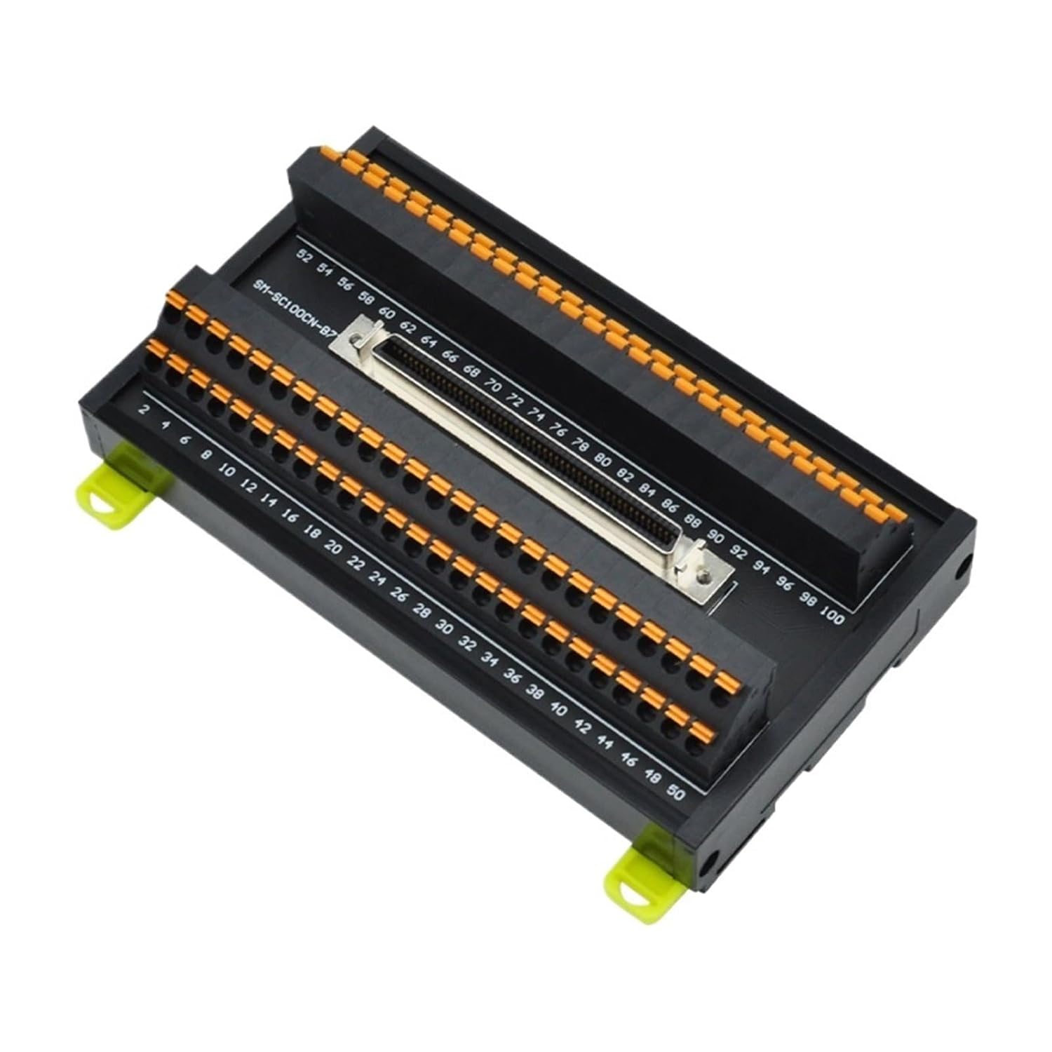 SCSI 100-pole Spring-Type Terminal Block | Adapter board conversion board relay terminal block CN type connector module module
