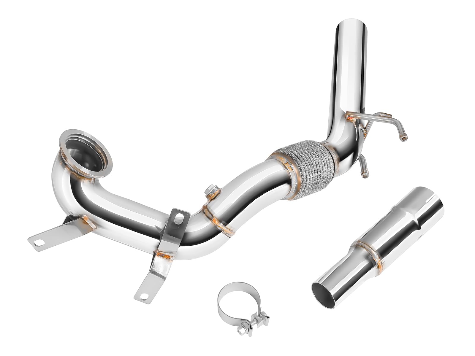 fmic.eu PERFORMANCE Downpipe do Volkswagen VW Golf VII 7 1.4 TSI sportowy układ wydechowy wydech nierdzewny