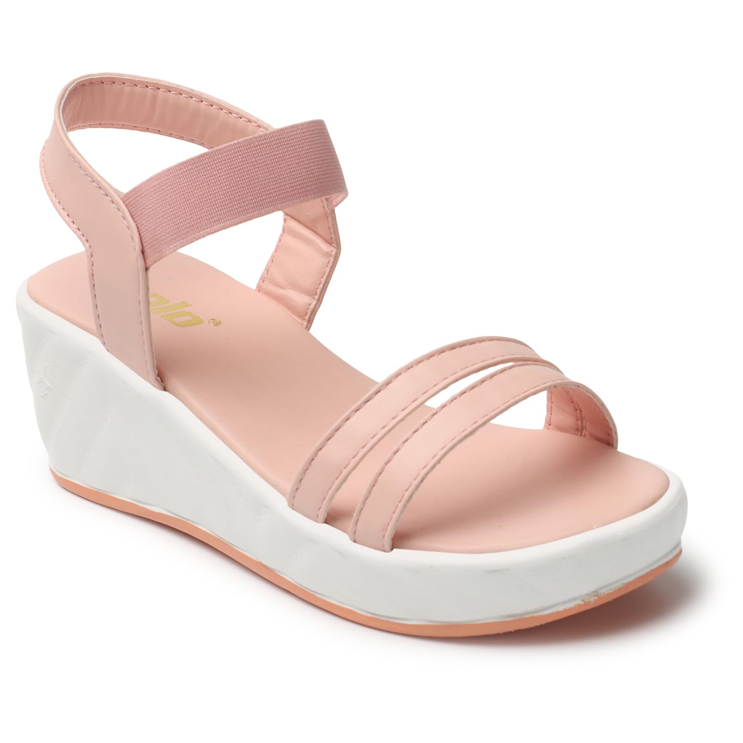 Colo Women Wedge Heel Sandals KJ-4-Peach Size 6 UK (B0CDVGZBM9) Amazon Price History, Amazon Price Tracker