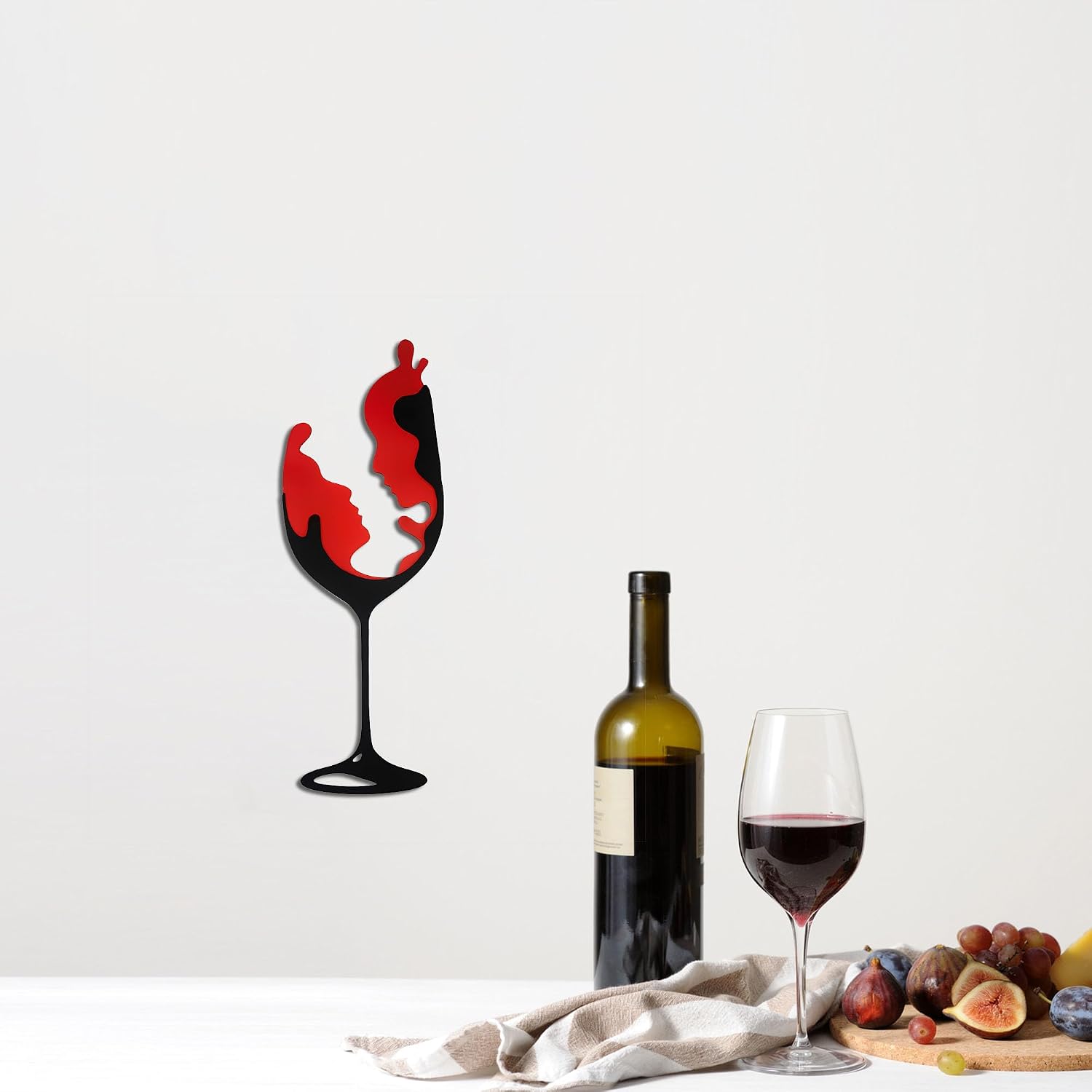 Rajukit Metal Wine Wall Decor for Home Bar image 3