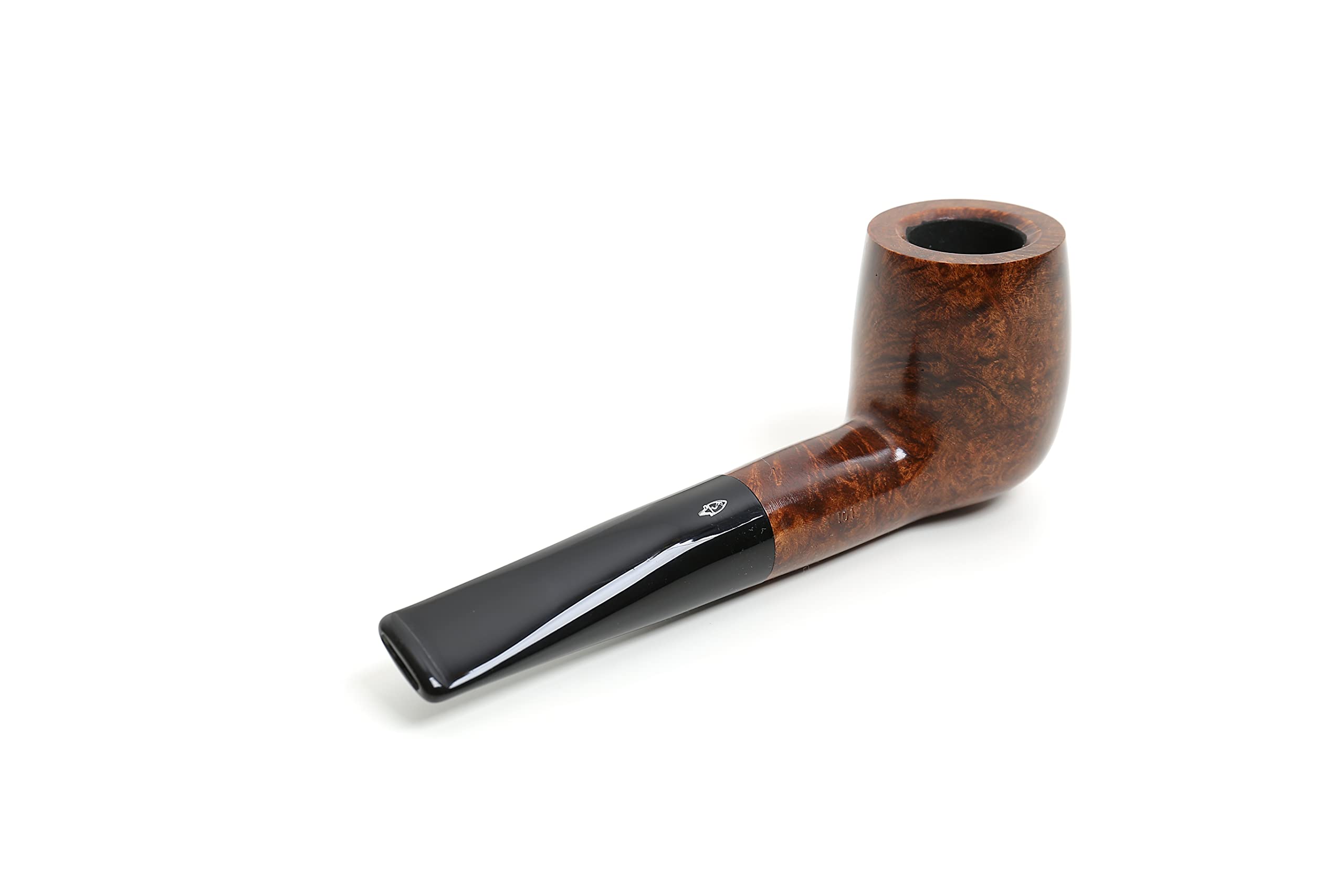 Pipa Savinelli One. Kit de acabado liso de madera de brezo, orificio de 9 mm, modelo 101, con estuche, cepillos, curapipas y filtros de carbón activo