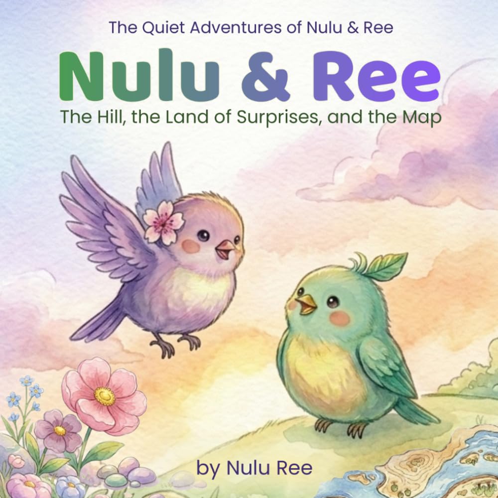 Nulu & Ree: The Hill, the Land of Surprises, and the Map: A Collection of 3 Soft, Heart‑Warming Adventures for Little Explorers (The Quiet Adventures of Nulu & Ree the Birds)
