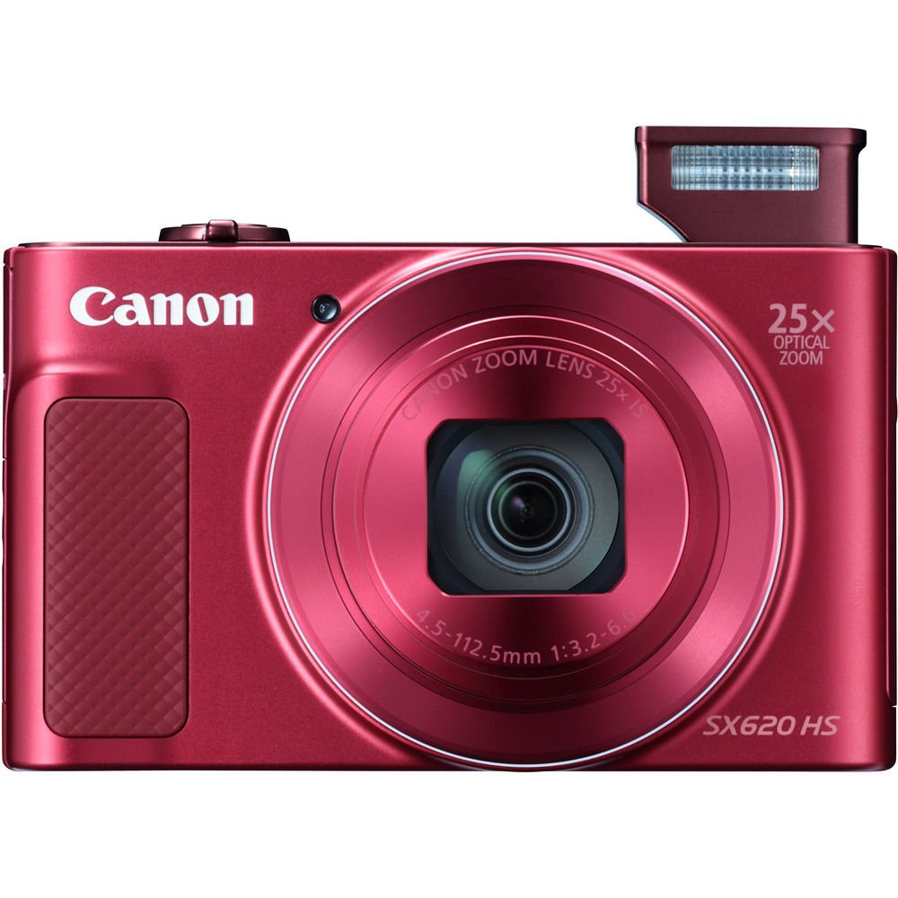 Amazon.com : Canon PowerShot SX620 HS Digital Camera (Red