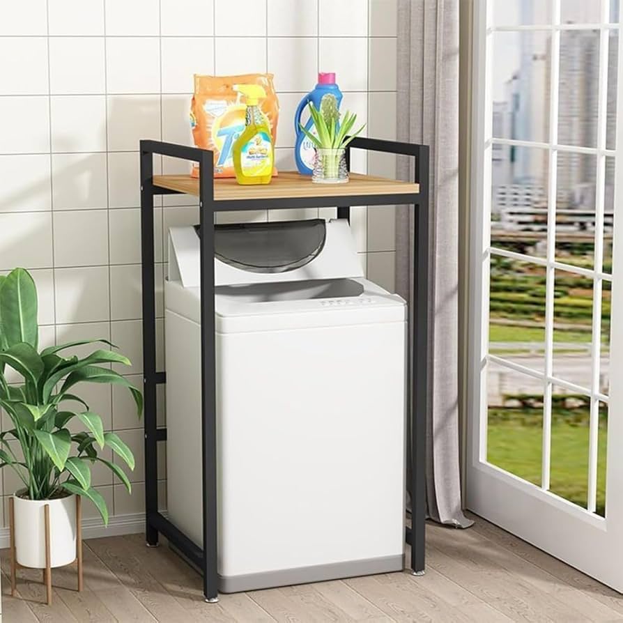 ランドリーラック 洗濯機上置き Amazon｜洗濯機 ラック 洗濯機上収納 洗濯機の上の収納棚 乾燥機