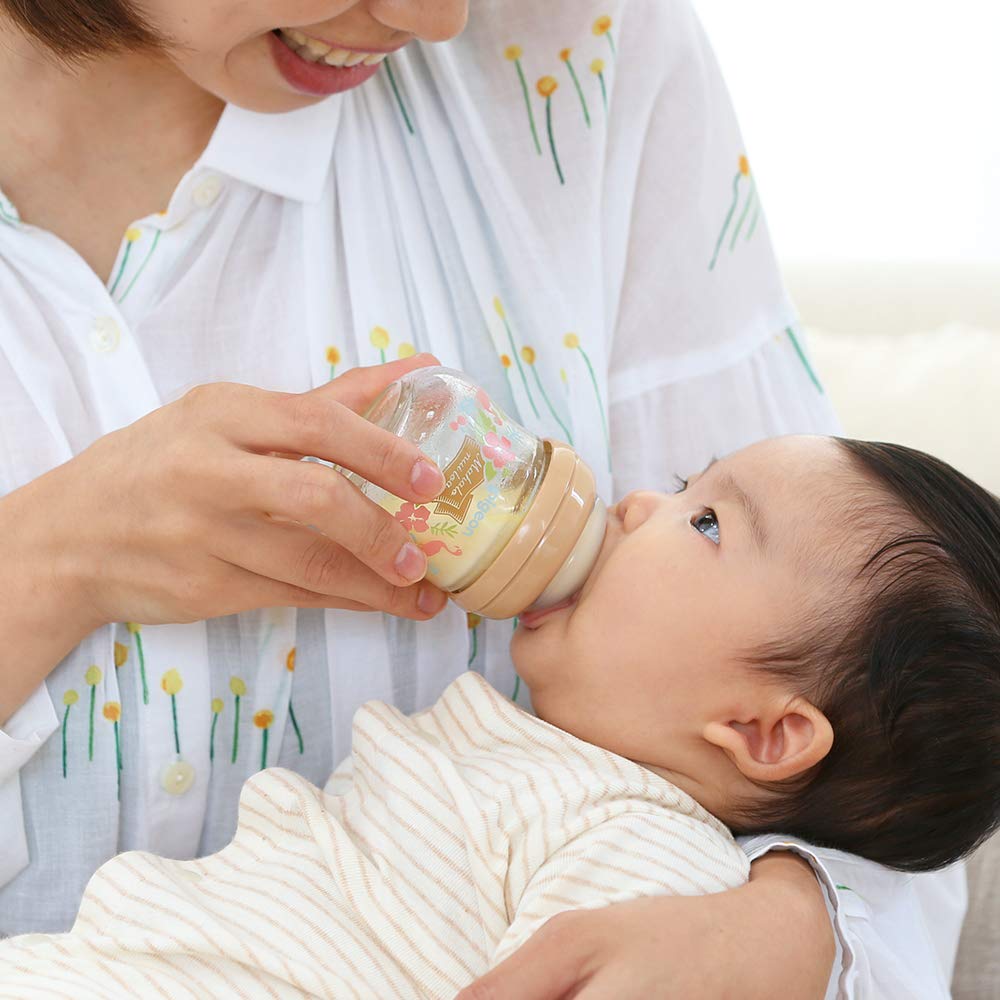 Amazon | ピジョン 母乳実感 哺乳びん my Precious 耐熱ガラス製