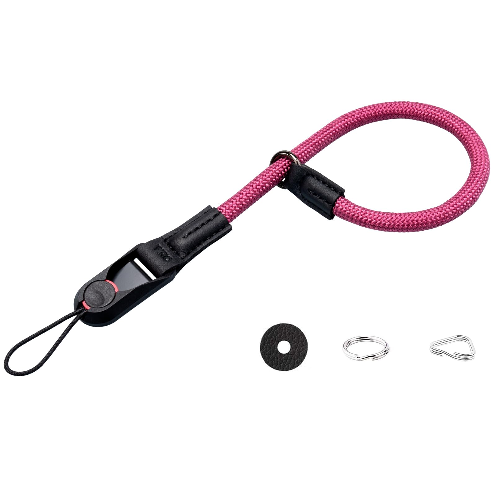 VKO Camera Wrist Strap Quick Release Hand Strap for Man Woman Photographers Camera Wrist Band Lanyard Tether Loop Cord for SLR DSLR Digital Mirrorless Camera(Lavender)