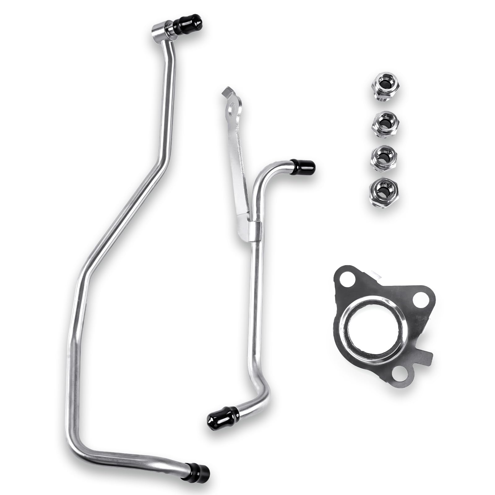 926-186 Passenger Side Turbo Coolant Line Kit Compatible with Ford Expedition F150 Transit 150/250/350/350 HD Lincoln Navigator 2011-2021