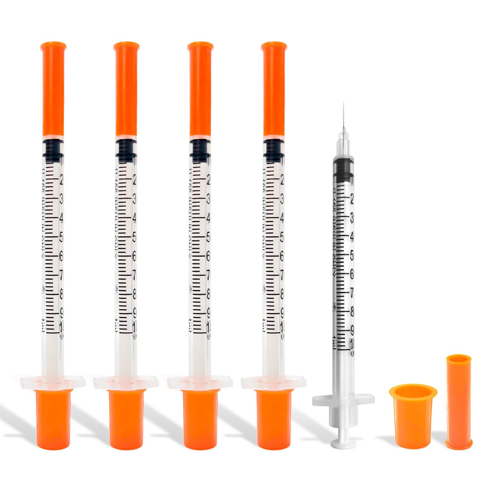 Lab Syringes - 30 Pack 1ml U-100 -1 Lab Syringes - 30 Pack 1ml U-100 -1