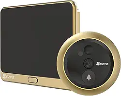 Campainha Olho Magico Gold Dp2c Wi-fi Com Video Porteiro