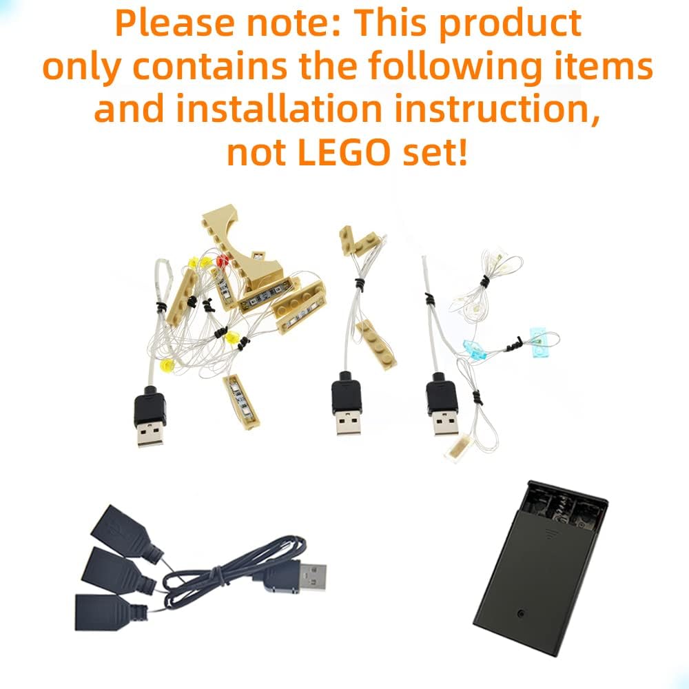 LED Light Kit Compatible with Lego Mos Eisley Cantina - Lighting Set for 75290 Building Model (Model Set Not Included)