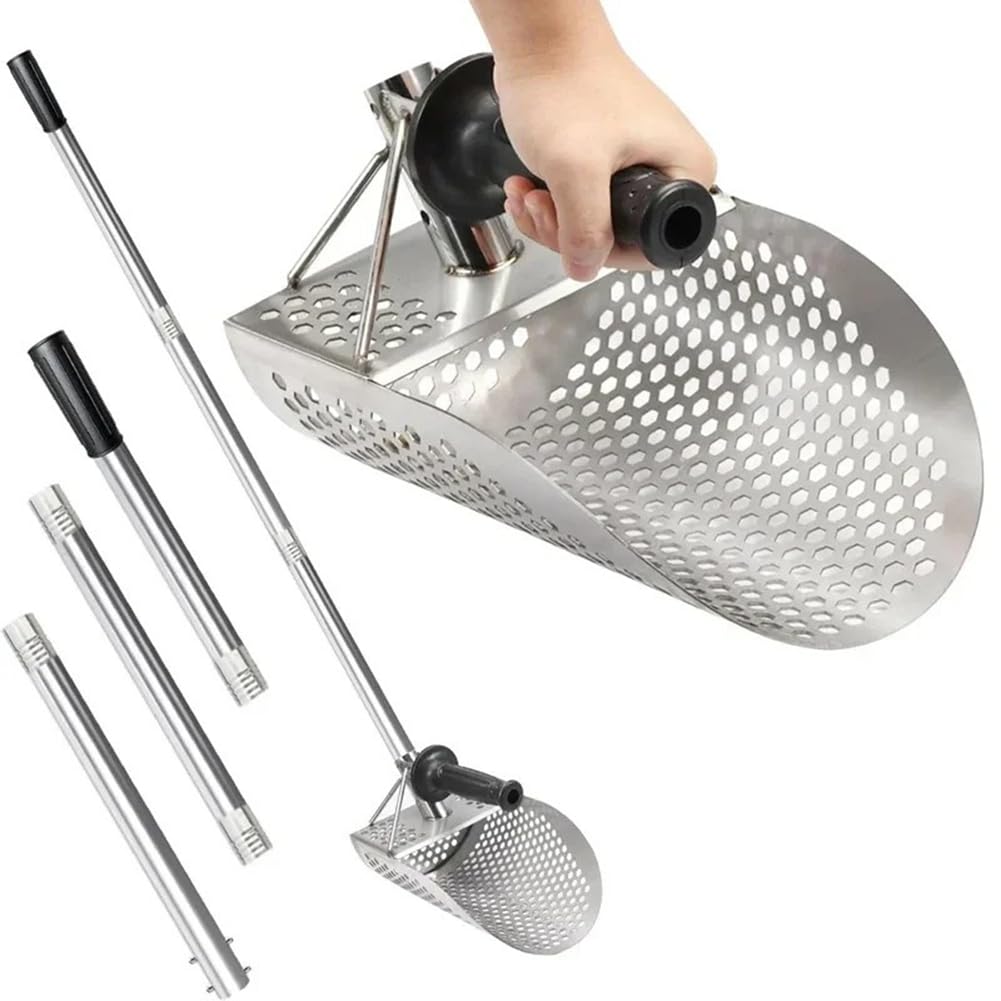 Pala para, Detector de Metales, Tamiz, Pala para Metales, Detector de Metales de Acero Inoxidable, Pala para de Playa.