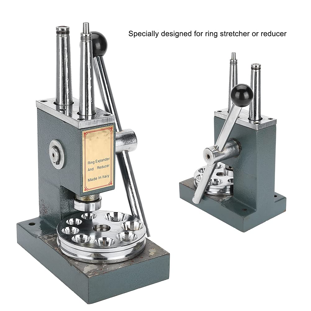 Estirador y reductor de anillos profesional, herramienta de ajuste de tamaño de anillos, dimensionado preciso para reparación de joyas en el hogar, amplía o reduce los anillos de 1