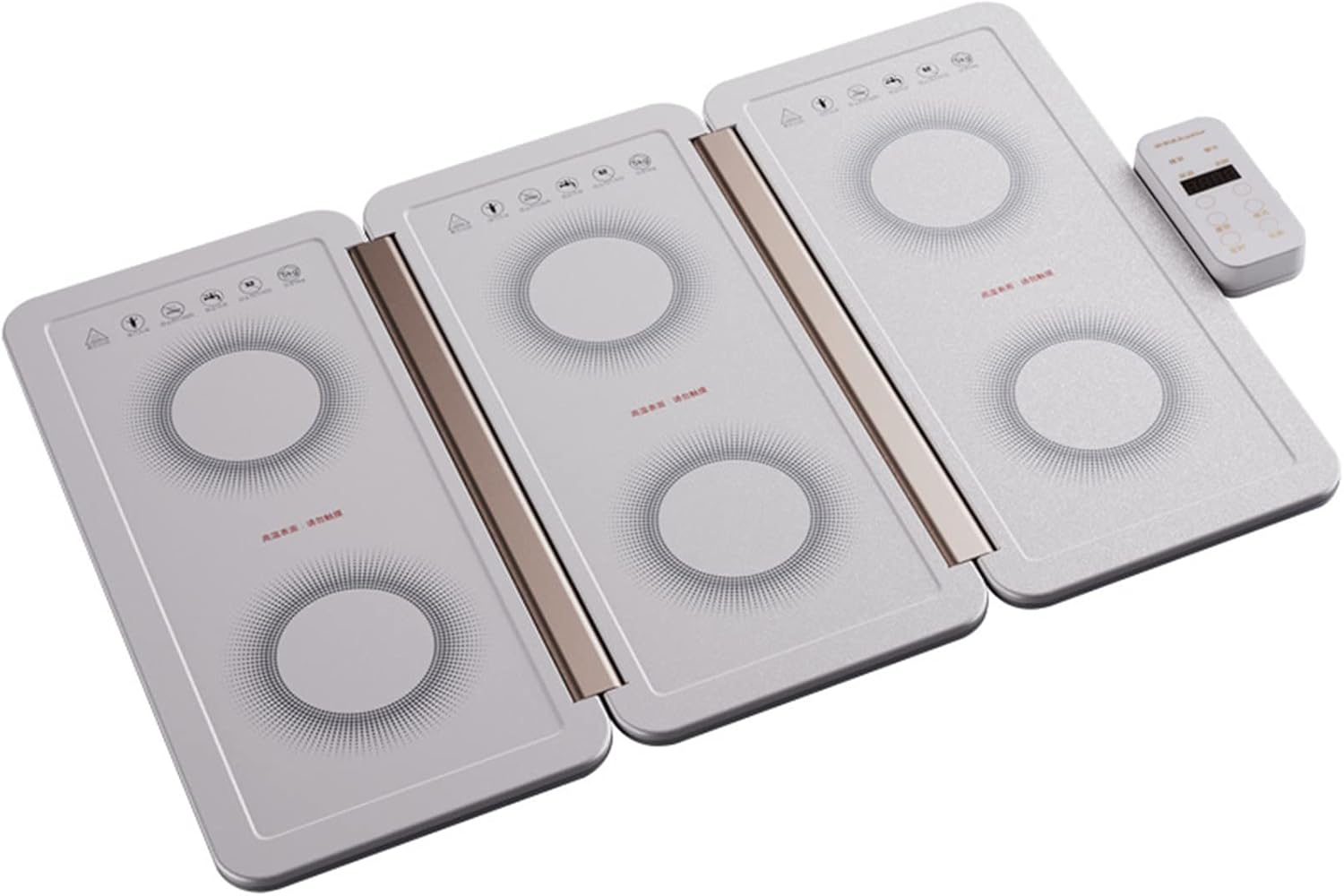 CWJIN Foldable Electric Warming Tray Portable Hot Plate with