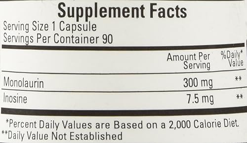 Miniatura 2 de Monolaurina 300 mg 90 Caps