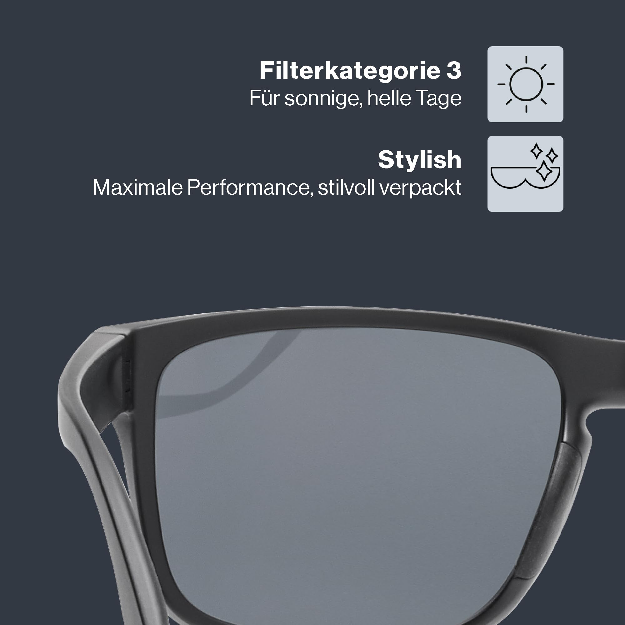 Uvex Unisex Poise P Sportbrille (1er Pack)