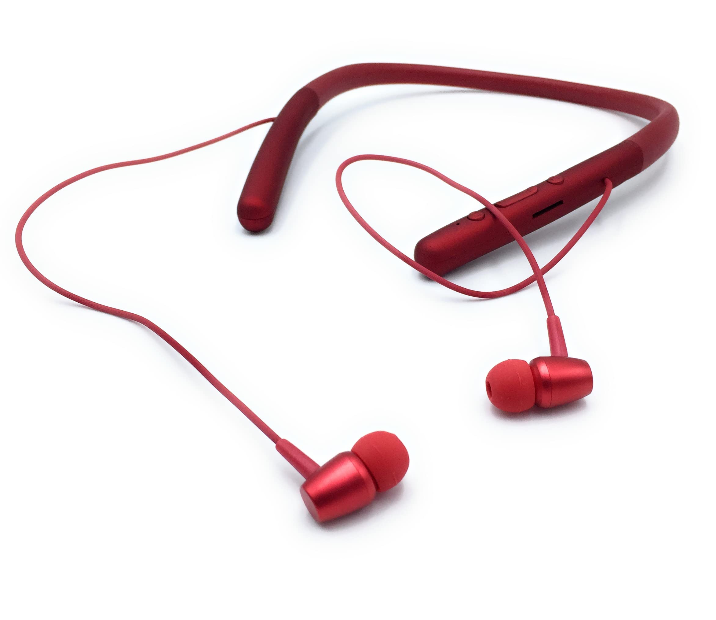 Techfire RE-02 Wireless Bluetooth In Ear Neckband Headphone with Mic (Assorted Colour)