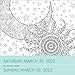 Calm Coloring Page-A-Day® Calendar 2025: A Year of Zendoodle® Patterns