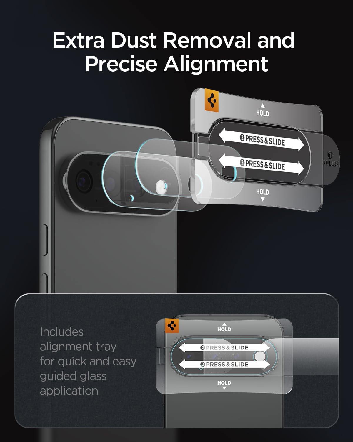 Spigen EZ Fit Pro Optik Camera Lens Protector for Pixel 11 Pro XL — Amazon image 4