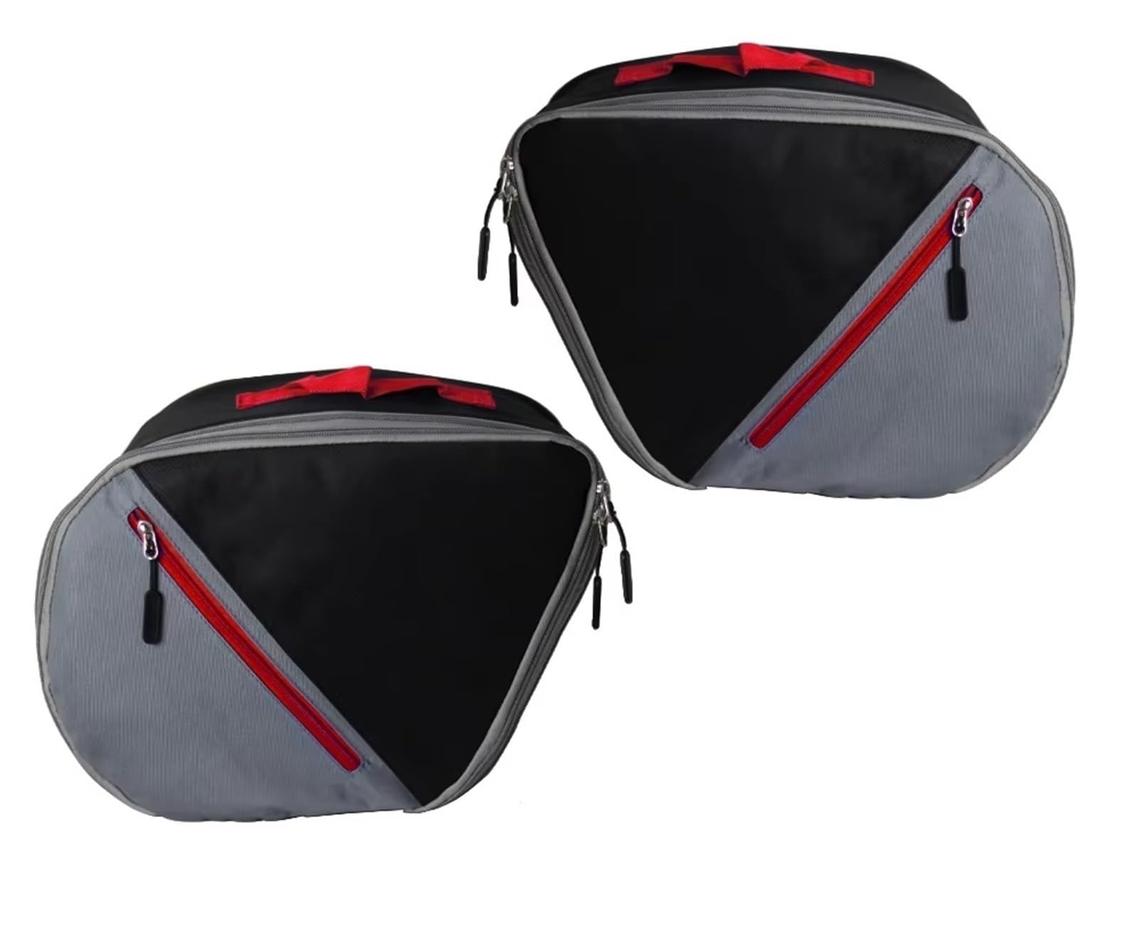 Sac Latéral Moto Valise Intérieure Extensible Noire Pour Valises Pour Tracer 9 900 Et GT(Red)