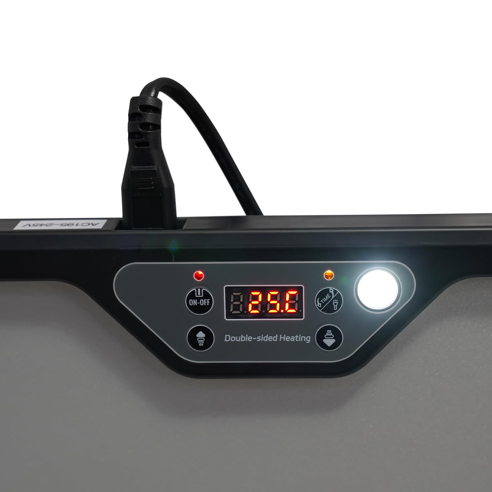 Brutwärmeplatte für Küken – 15/180W Wärmeplatte mit Fernbedienung & Überhitzungsschutz – Höhenverstellbare Brutheizung für Hühner, Enten, Wachteln - Energiespar. & Sicher (180W - Mit Fernbedienung)