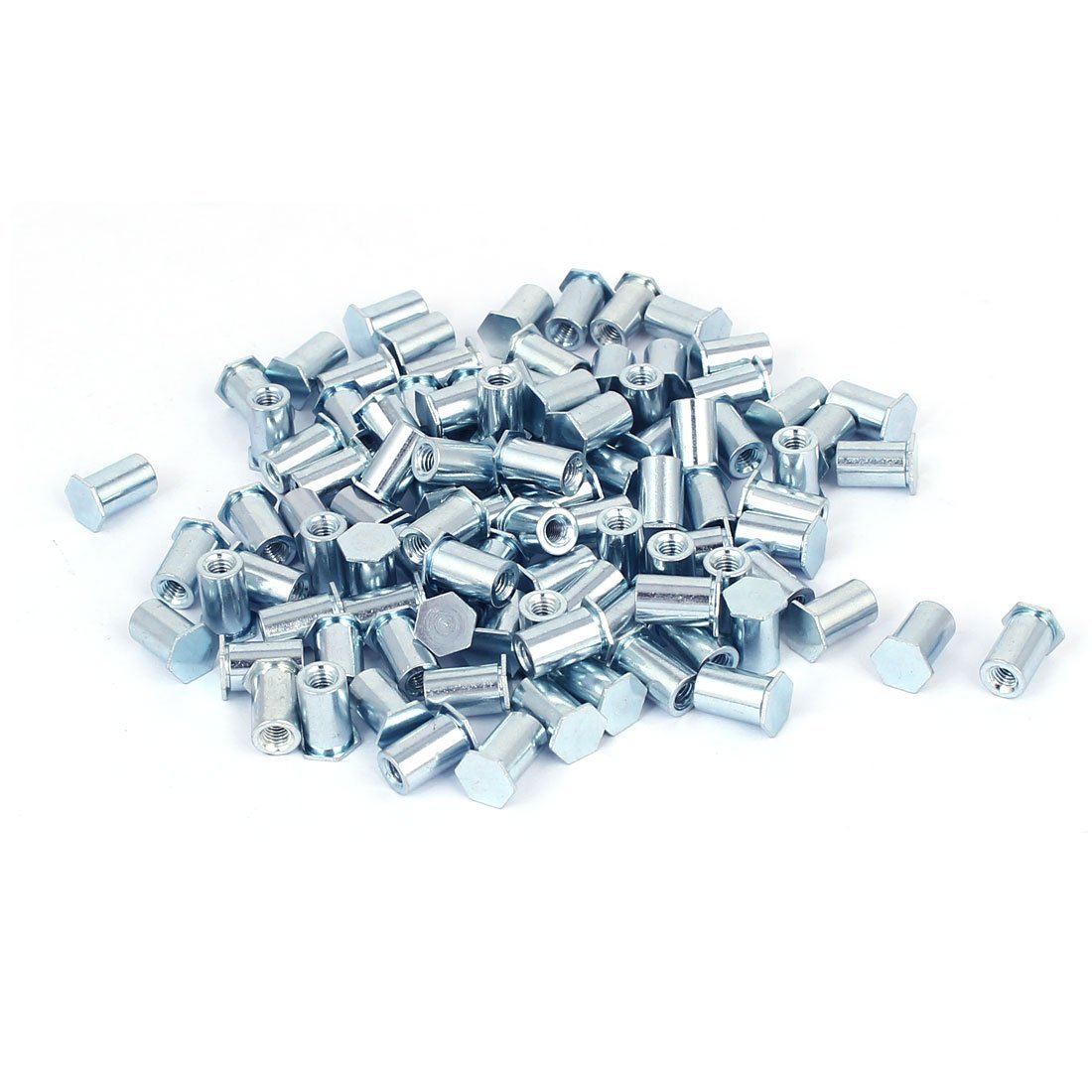 3NH® M3x9mm Hex Head Zinc Plated Carbon Steel Blind Self Clinching Standoff 100pcs-image-23