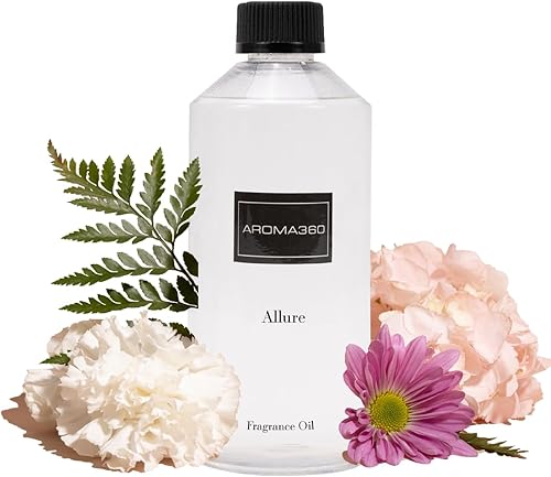 Miniatura 10 de Aroma360 - Mezcla de Aceites Adore - Difusor de Aceites Esenciales de Lujo Inspirado en Hoteles - Aceite Difusor de Aromaterapia - Blanco de Té,