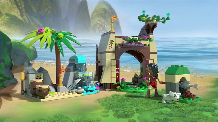 Amazon.com: LEGO l Disney Moana Moana's Island Adventure 41149