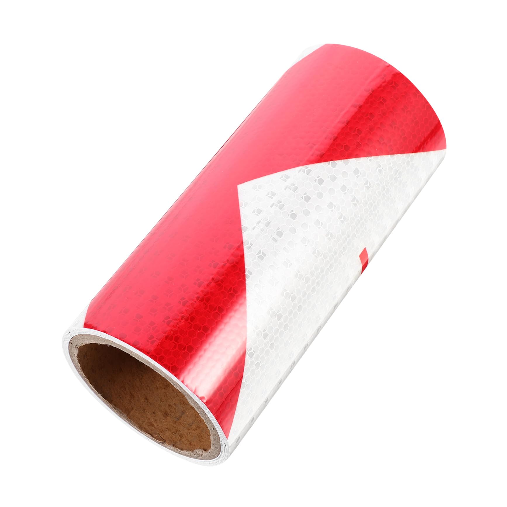 Baluue Ruban Réfléchissant Adhésif en Pvc Flèche Large, Autocollant de Signalisation pour Sécurité Routière et Situations D'urgence, Résistance Adhésive Forte, Visibilité Améliorée