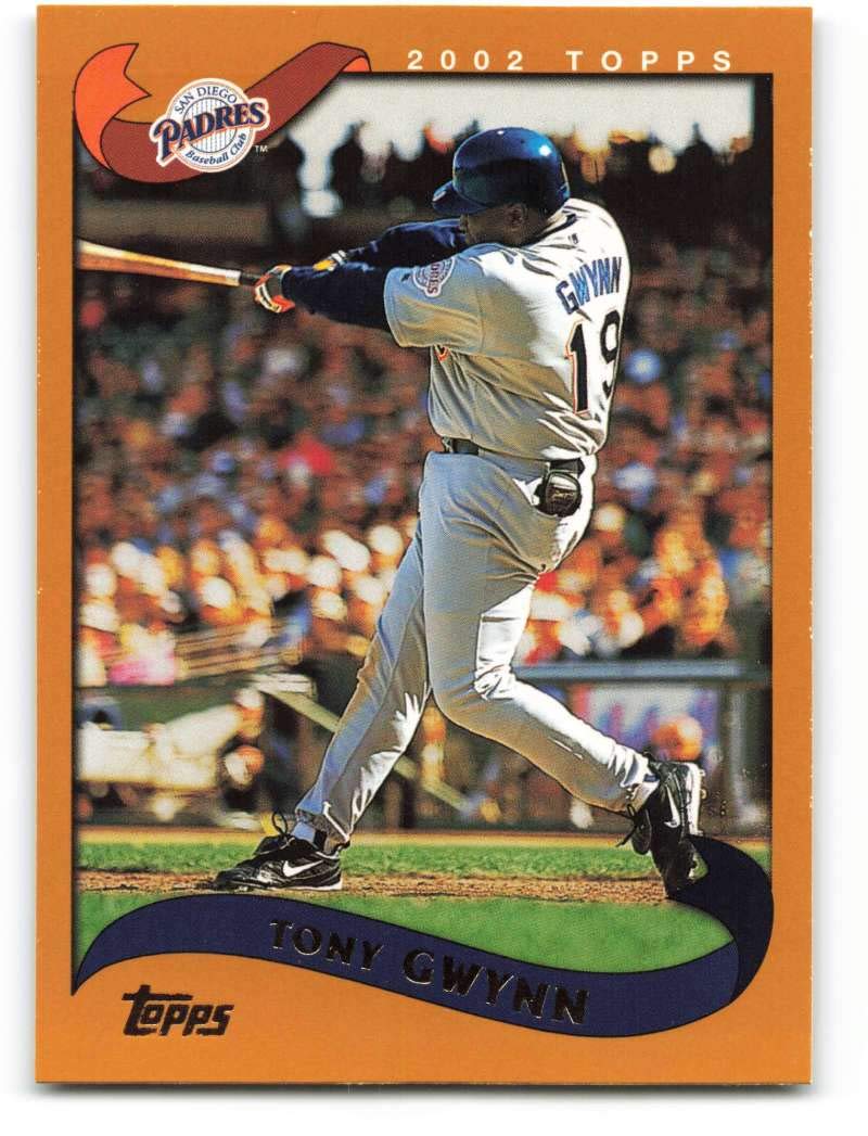 Amazon.com: 2002 Topps #99 Tony Gwynn NM-MT San Diego Padres Baseball :  Collectibles & Fine Art