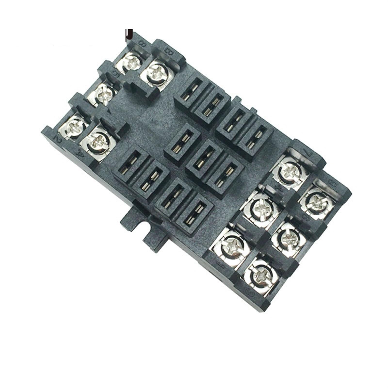 Base de prise de relais JQX-38F for relais de puissance JQX-38F, 2 pièces, haute puissance, 11 broches