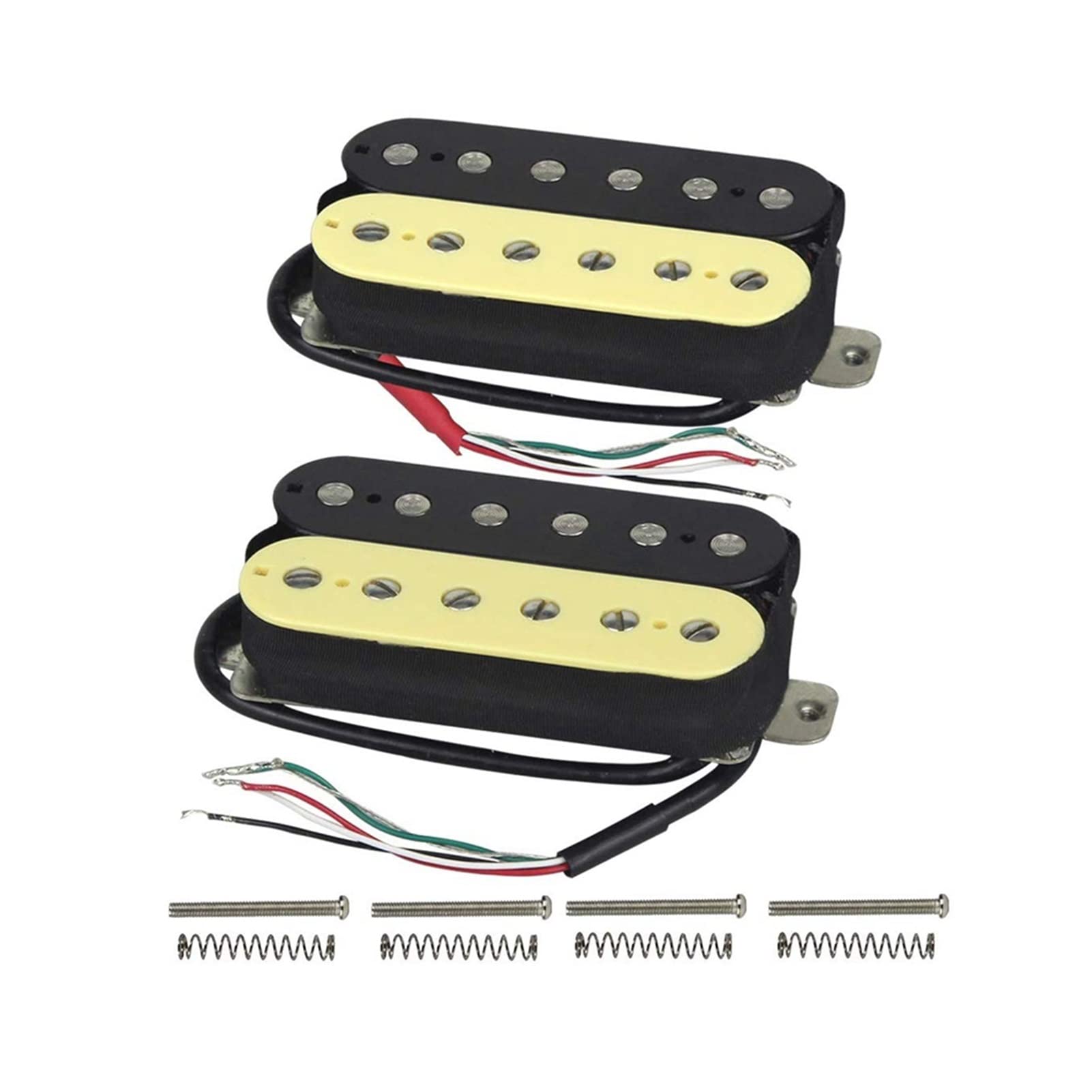 Wysoka Wyjście Alnico 5 Podwójna Cewka Humbucker Guitar Pickup 1 Set Neck And Bridge Przetworniki gitarowe