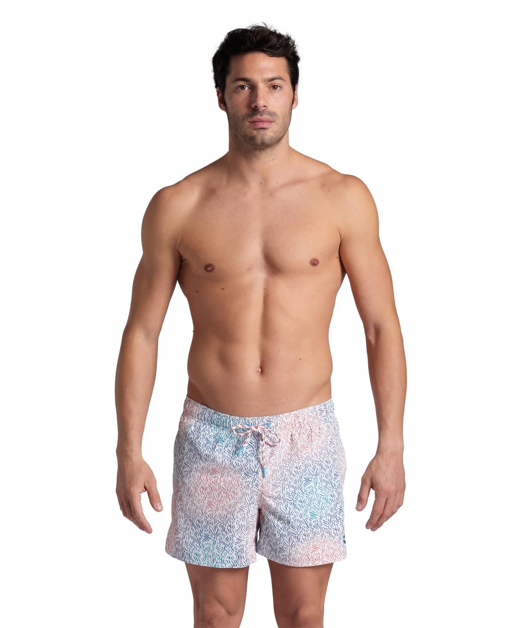 ARENA Men's Water Prints Beach Short Ao Short de Playa Hombre (Pack de 1)