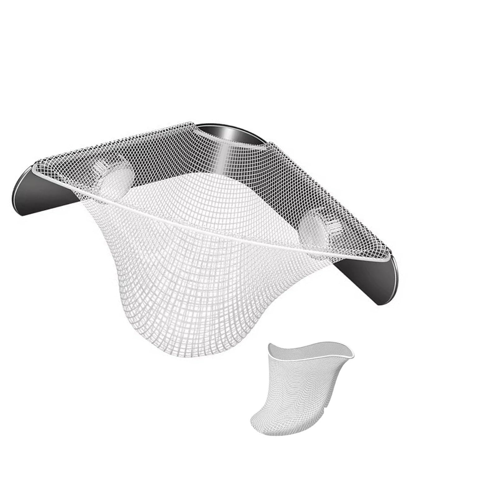 Kitchen Sink Strainer Built From Iron for Efficient Food Scraps Filtration and Quick Cleaning Food Scraps Catcher