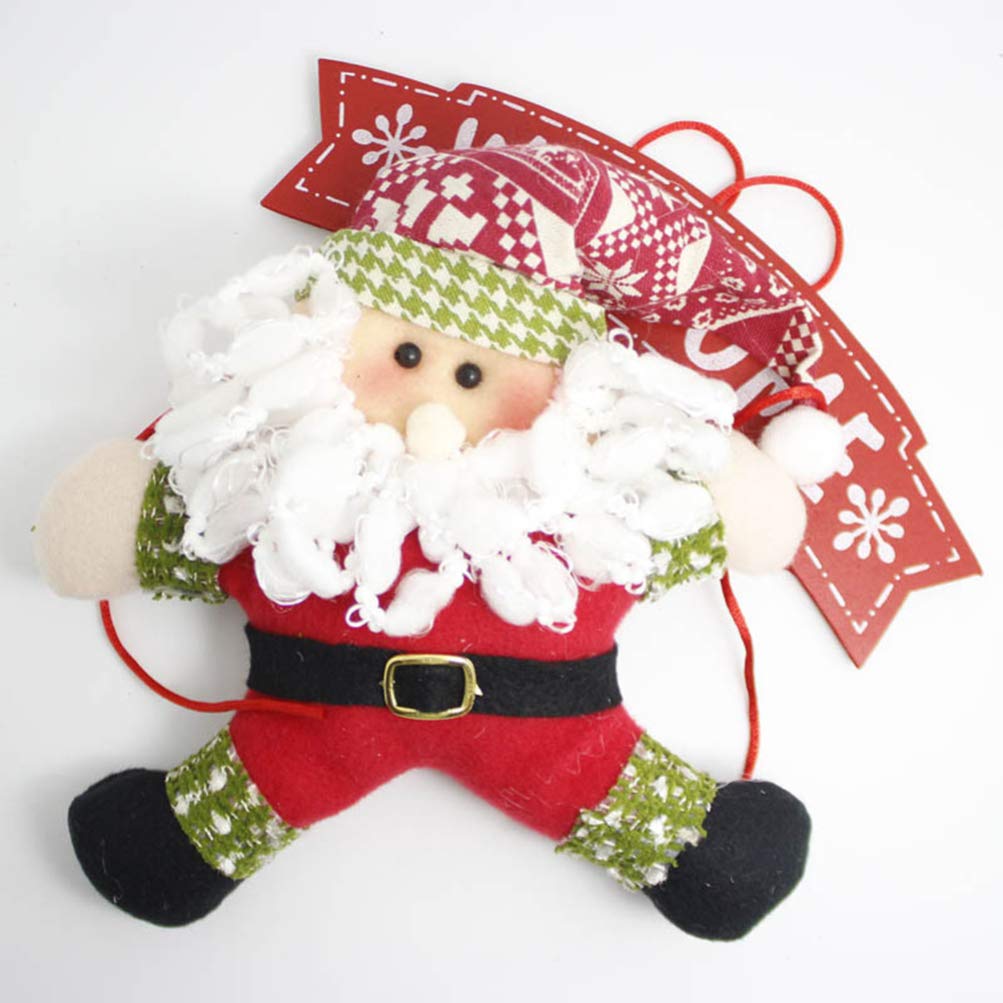 4 Pack Kerst Deurhoezen Decoratie Voordeur Party Home Decoraties voor Voordeur Badkamer Toilet Achtergrond Vakantie Cover Decor