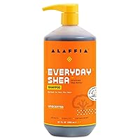 Vista 15 de Alaffia Champú de karité EveryDay, champú de limpieza suave para cabello normal a seco, hecho con manteca de karité sin refinar de comercio justo