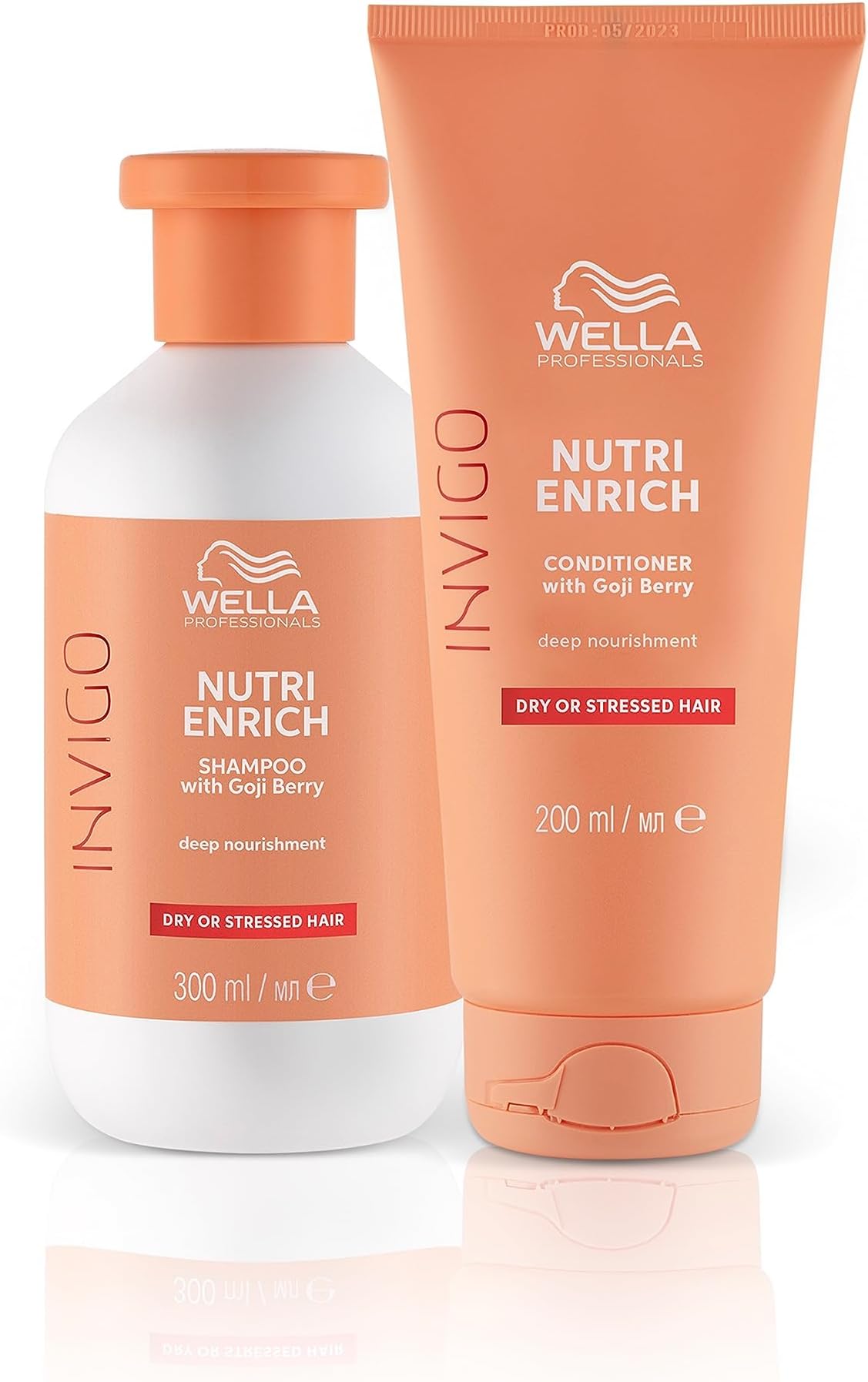 Wella Professionals Invigo Nutri-Enrich Smooth & Nourished Hair Gift Set, Nutri-Enrich Shampoo 300ml & Nutri-Enrich Condtioner 200 ml