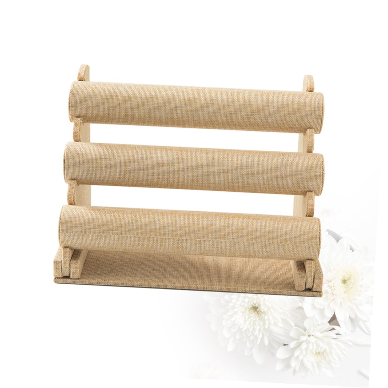 Ipetboom Jewelry Stand 3 Layers Bracelet Display Case Watch Organizer Jewelry Organizer Rack for Retail Stores