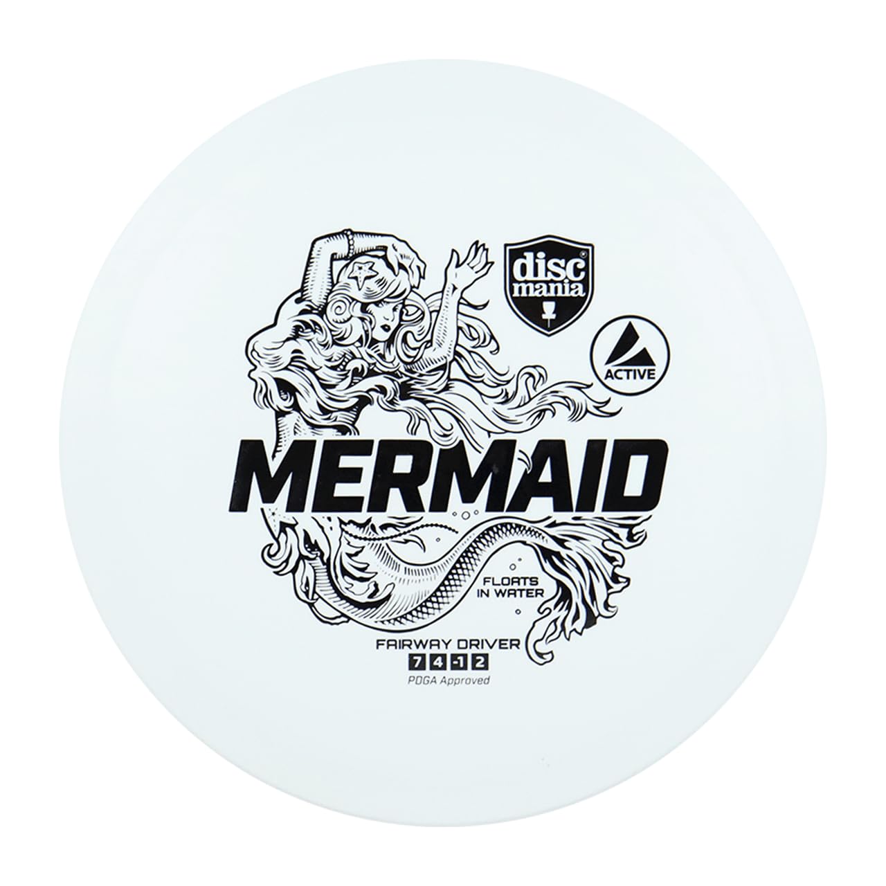 Discmania Disc Golf Adulto Unisex Blanco Único
