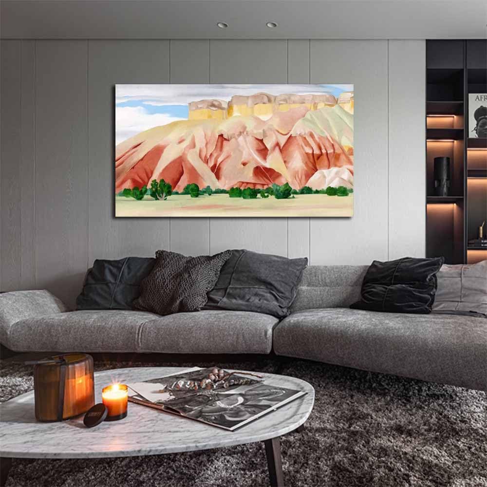 Amazon.com: My Backyard by Georgia O'keeffe Canvas Wall Art Wall