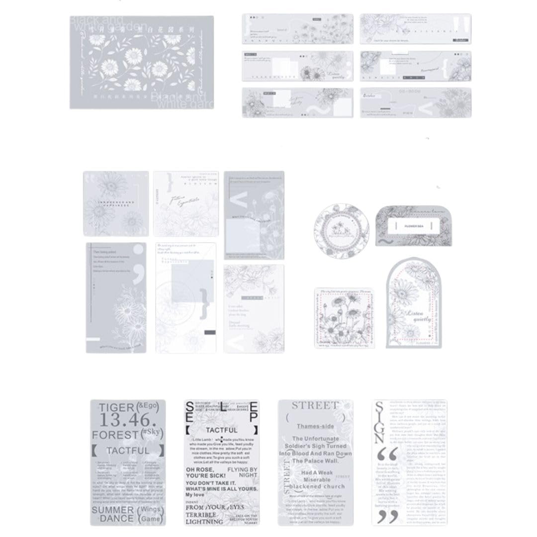 Amazon | ［ドナリー］おしゃれで可愛い コラージュ 素材 20種類 40枚